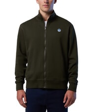 NORTH SAILS LOGO Full zip sweatshirt - Sweatshirts