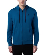 NORTH SAILS LOGO Full zip hoodie water green - Sweatshirts - 1