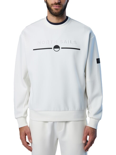 NORTH SAILS EMBROIDERY Sweatshirt Marshmallow - Sweatshirts