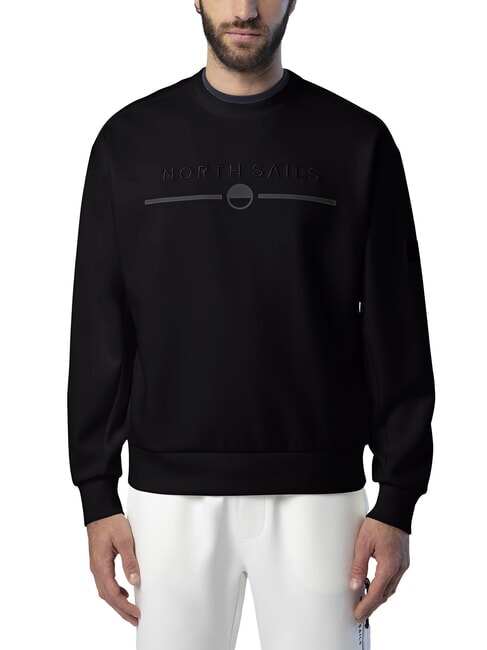 NORTH SAILS EMBROIDERY Sweatshirt black - Sweatshirts