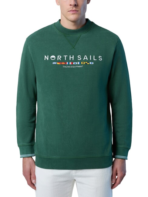 NORTH SAILS EMBROIDERY  green - Sweatshirts