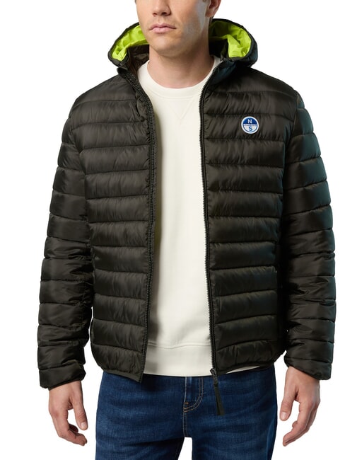 NORTH SAILS SKYE HOODIE Down jacket with hood forest green - Men's down jackets