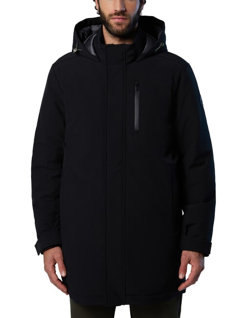 NORTH SAILS VARBERG Hooded jacket black - Men's Jackets