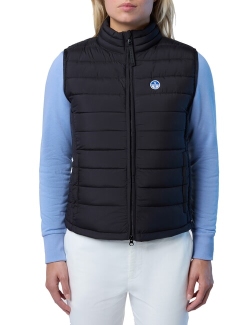 NORTH SAILS GALIA Padded sleeveless jacket black - Women's down jackets