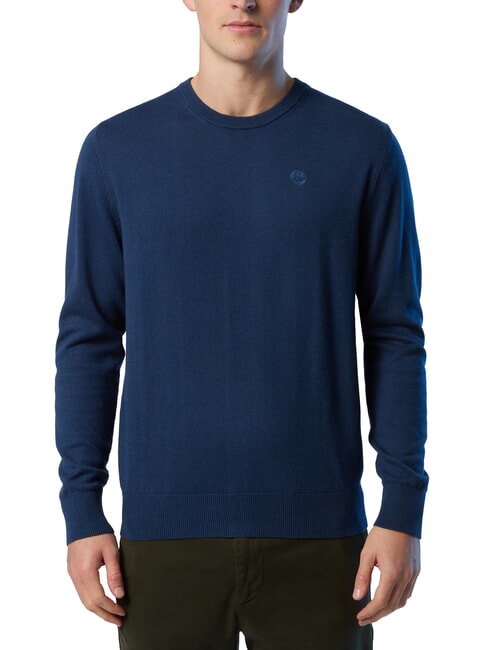NORTH SAILS N|S Crewneck sweater dark denim - Men's Sweaters