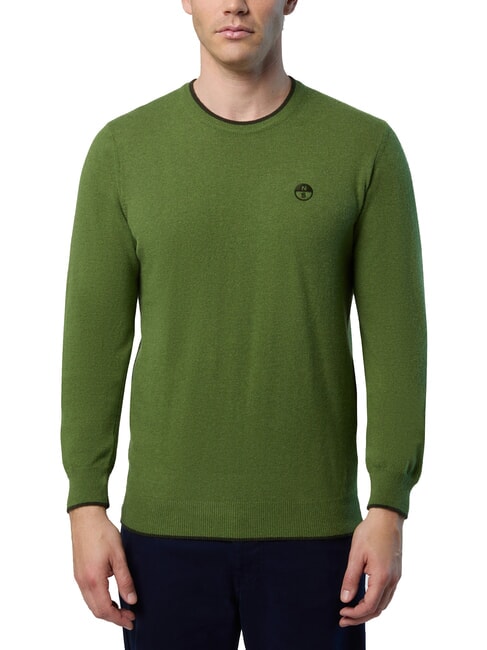 NORTH SAILS N|S Crew neck sweater sage - Men's Sweaters