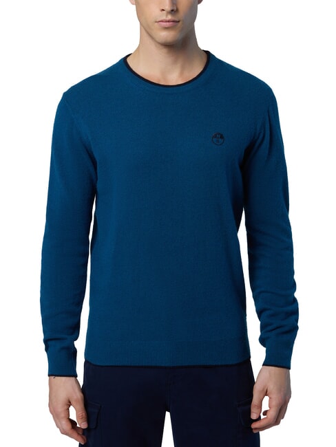 NORTH SAILS N|S Crew neck sweater water green - Men's Sweaters
