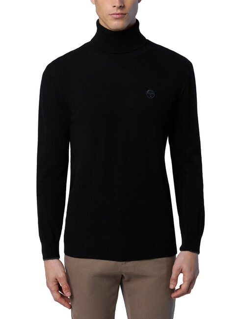NORTH SAILS N|S Turtleneck sweater black - Men's Sweaters