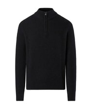 NORTH SAILS N|S Ribbed turtleneck sweater with half zip - Men's Sweaters