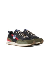 NORTH SAILS HORIZON JET Sneakers black- military green- red - Men’s shoes - 1