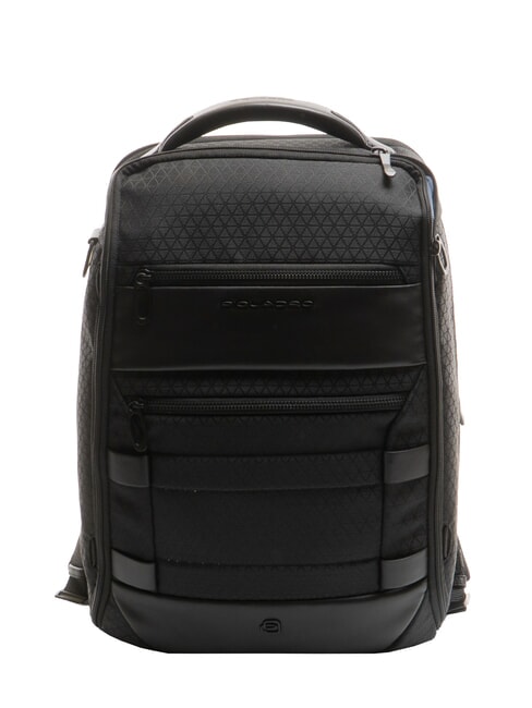 PIQUADRO HEXAGON 15.6" laptop backpack Black - Laptop backpacks
