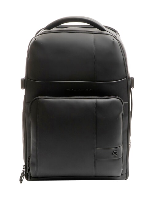 PIQUADRO WOLLEM GOMMATA 15.6" laptop backpack Black - Laptop backpacks