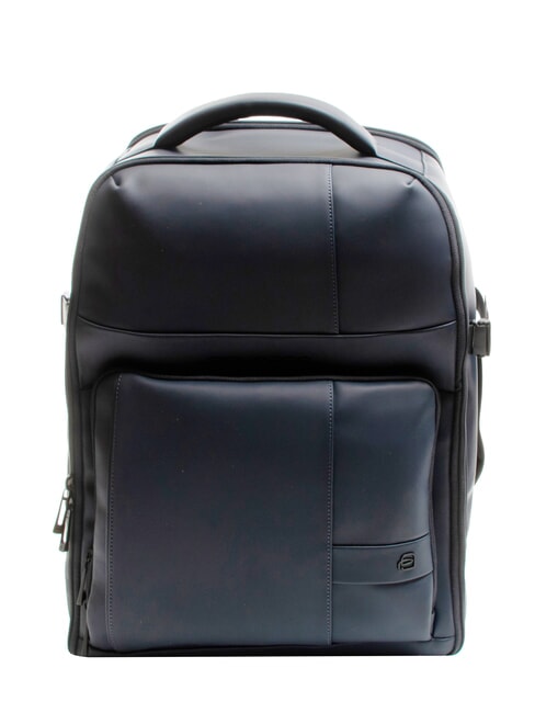 PIQUADRO WOLLEM GOMMATA 15.6" laptop backpack blue - Laptop backpacks