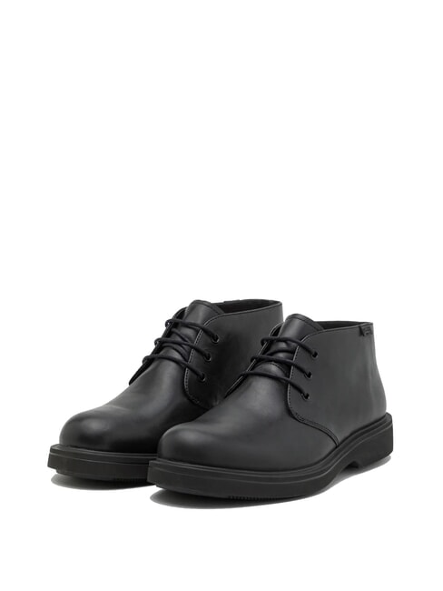 CAMPER NORMAN Lace-up leather ankle boots black - Men’s shoes