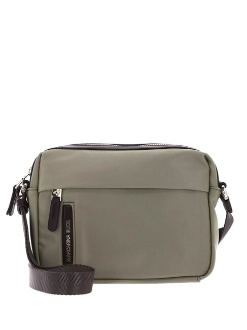 MANDARINA DUCK HUNTER Shoulder camera bag gray green - Women’s Bags