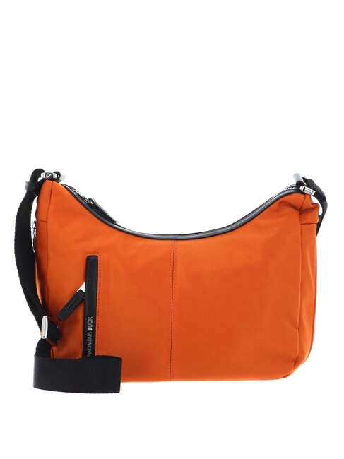 MANDARINA DUCK HUNTER Expandable shoulder bag marmalade&black - Women’s Bags