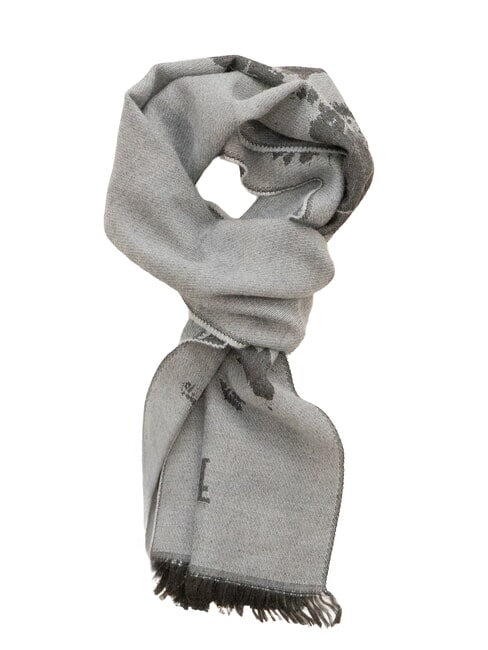 ALVIERO MARTINI PRIMA CLASSE GEO Scarf with fringes sky blue - Scarves