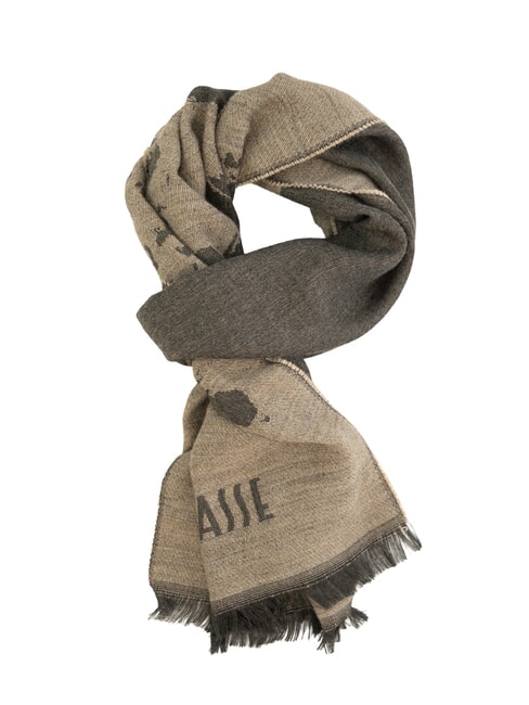 ALVIERO MARTINI PRIMA CLASSE GEO Scarf with fringes BEIGE - Scarves