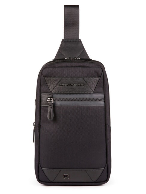 PIQUADRO TRAKAI One-Shoulder Backpack Black - Laptop backpacks