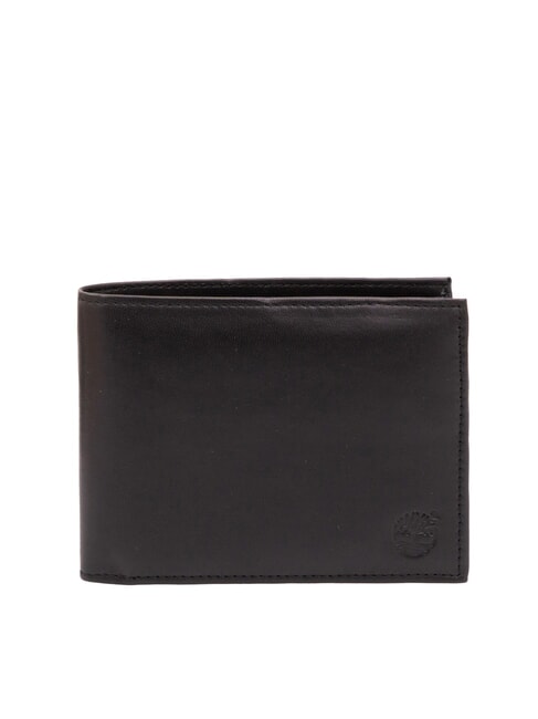 TIMBERLAND CLASSIC FLAP OVER Leather wallet coin purse black - Men’s Wallets