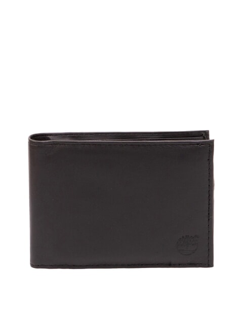 TIMBERLAND CLASSIC Leather coin purse wallet black - Men’s Wallets