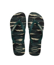 HAVAIANAS flip flops TOP CAMU pantanal green - Unisex shoes - 1