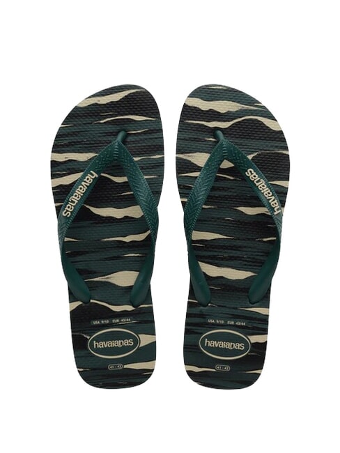 HAVAIANAS flip flops TOP CAMU pantanal green - Unisex shoes