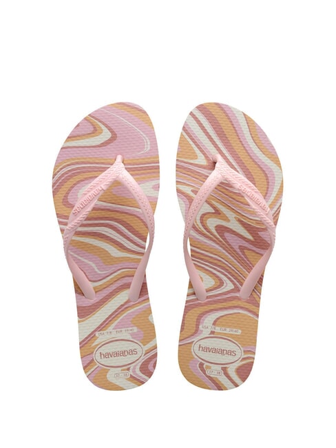 HAVAIANAS FANTASIA STYLE Flip-flops white/rose - Women’s shoes