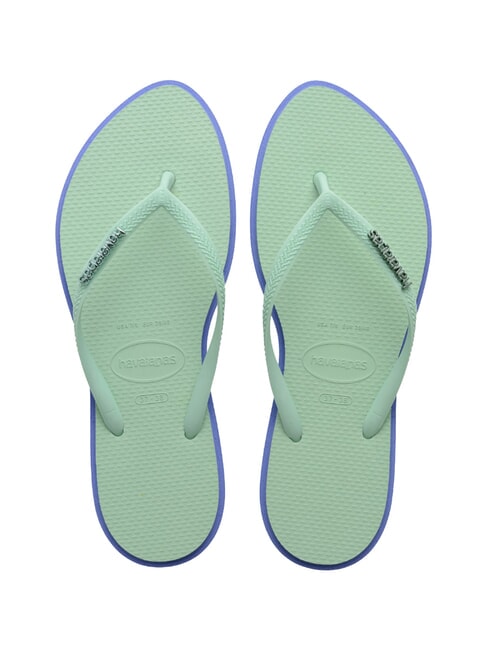 HAVAIANAS SLIM POINT Flip-flops provence blue - Women’s shoes