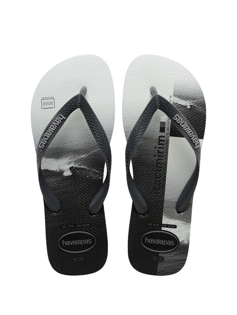 HAVAIANAS TOP SURFER Flip-flops new graphite/new graphite - Men’s shoes