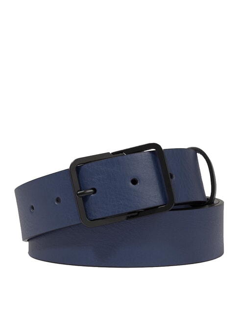 PIQUADRO W131 Leather belt blue - Belts
