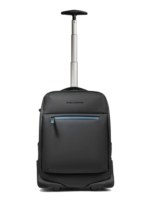 PIQUADRO CORNER SPECIALE GOMMATO Cabin trolley underseater Black - Hand luggage