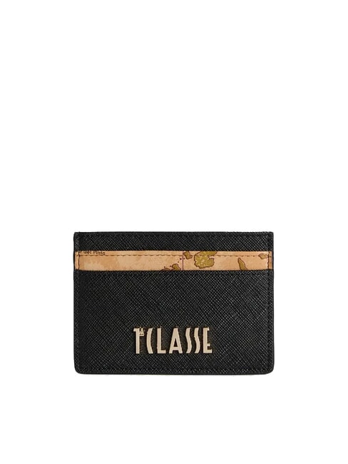 ALVIERO MARTINI PRIMA CLASSE WINDY CITY Flat card holder Black - Women’s Wallets