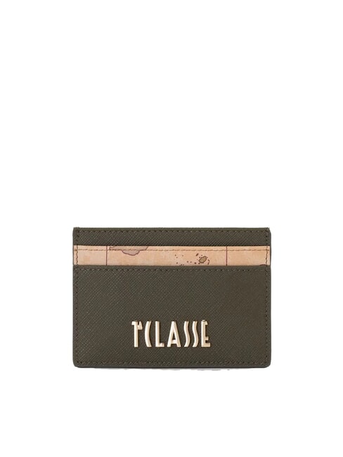 ALVIERO MARTINI PRIMA CLASSE WINDY CITY Flat card holder moss green - Women’s Wallets