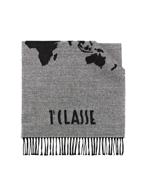 ALVIERO MARTINI PRIMA CLASSE GEO PIENO Scarf with fringes GREY - Scarves