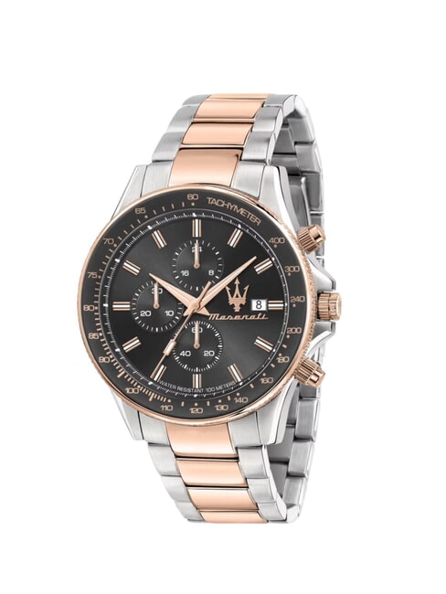 MASERATI SFIDA Chronograph watch pink gold - Watches