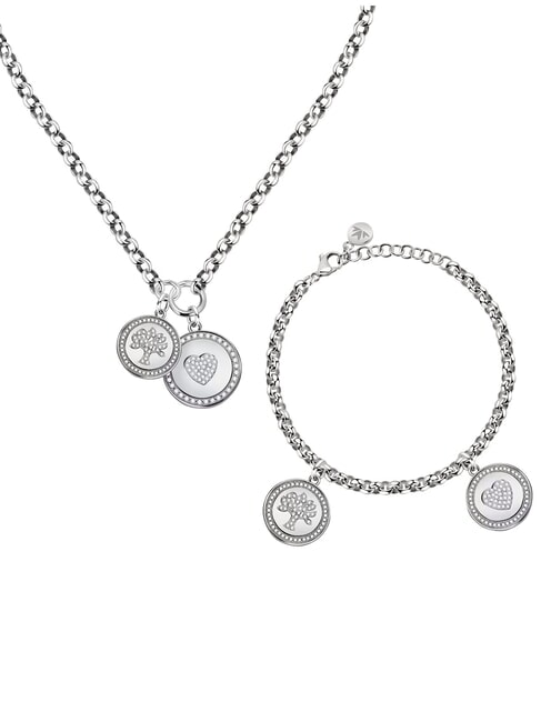 MORELLATO LOVE Necklace and bracelet kit STEEL - Necklaces