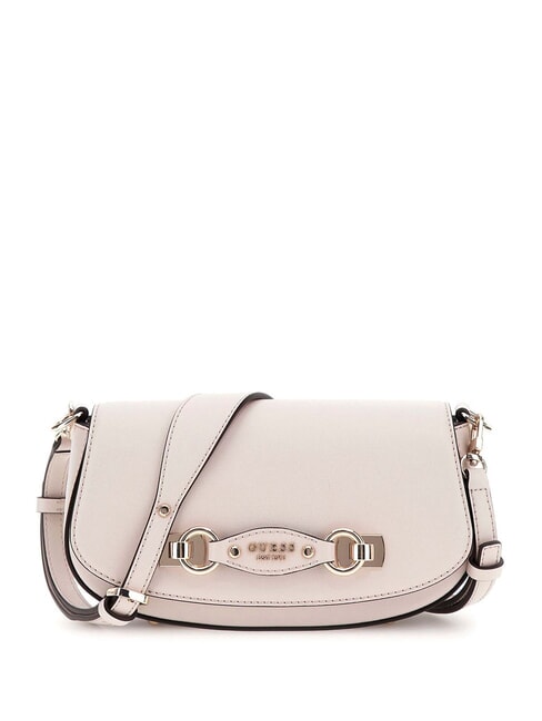 GUESS MIMINA Shoulder bag with flap STONE - Women’s Bags
