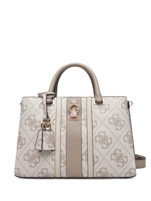 GUESS ERENIA Handbag, with shoulder strap dark taupe logo - Women’s Bags