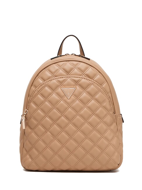 GUESS GIULLY 2 Quilted backpack BEIGE - Women’s Bags