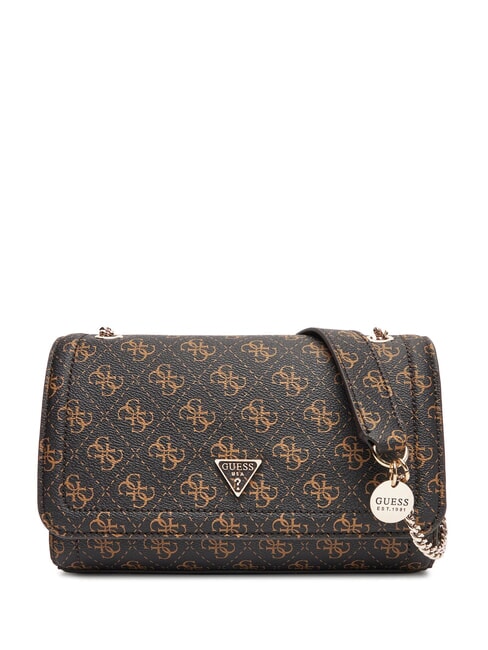 GUESS NOELLE 2 4G Shoulder bag / crossbody bag brown - Women’s Bags