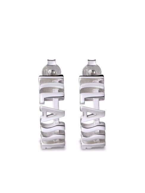 ALVIERO MARTINI PRIMA CLASSE 1CLASSE Silver logo earrings steel - Earrings