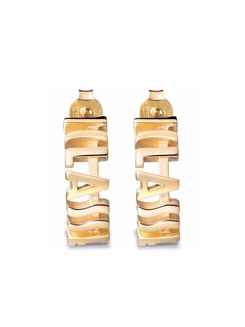 ALVIERO MARTINI PRIMA CLASSE 1CLASSE Silver logo earrings gold - Earrings