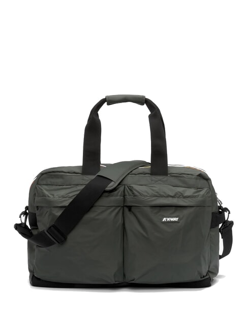 KWAY ARDELU Large duffel bag with shoulder strap green blackish - Duffle bags