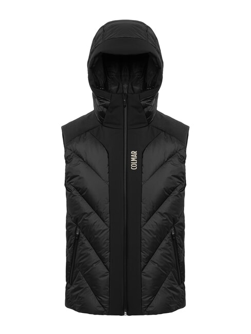 COLMAR SCI MAGNETIC Padded vest with hood black - Sleeveless jackets for men