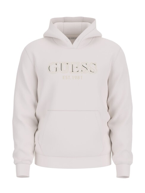 GUESS BASIC Hoodie salt white - Sweatshirts
