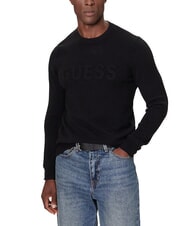 GUESS 3D LOGO Crew neck sweater - Men's Sweaters
