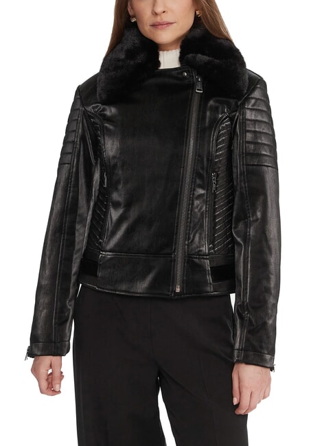 GUESS DARCEY Biker Jacket jetbla - Women's Jackets