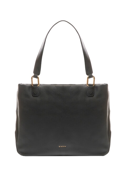 FRANCESCO BIASIA NOVEAU Leather shoulder bag black - Women’s Bags
