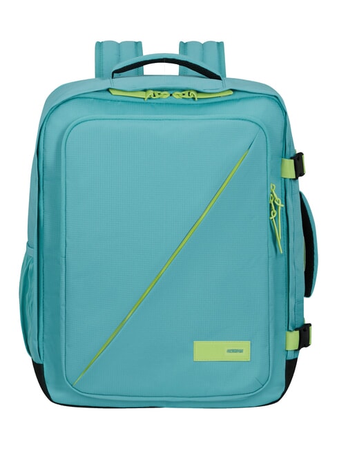 AMERICAN TOURISTER TAKE2CABIN M Underseater backpack ok easyJet dusty turquoise/lime - Backpacks & School and Leisure